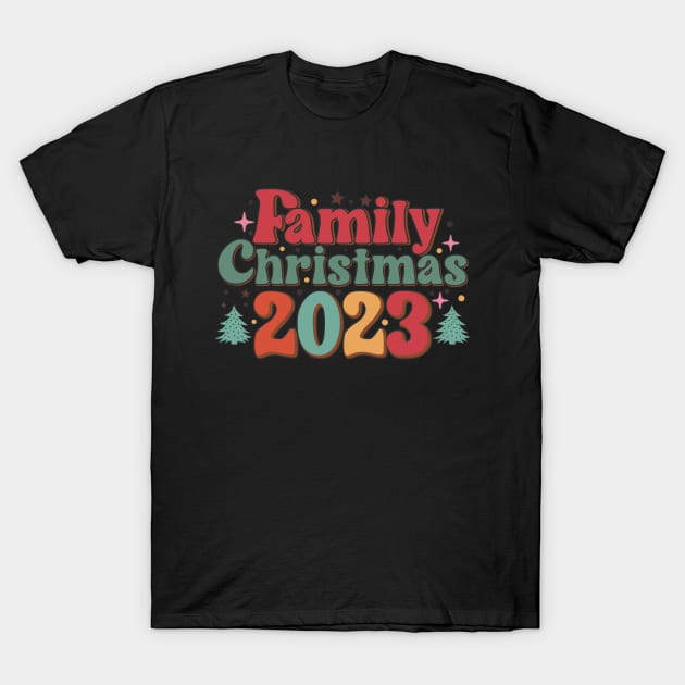 Family Christmas 2023 Matching T-Shirt by JDVNart